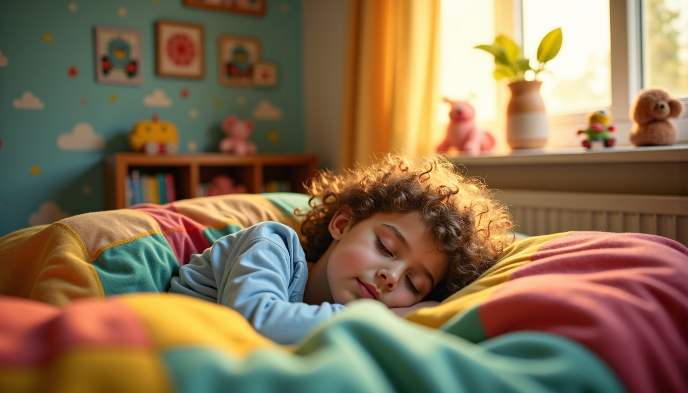 Comment choisir une couverture lestée enfant adaptée à l’âge et au poids