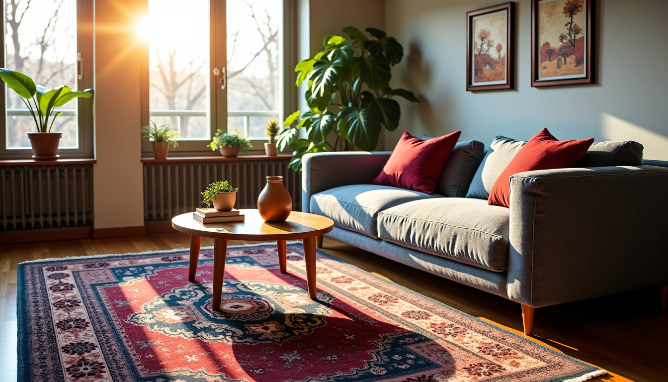 Guide pour choisir un tapis de salon parfait